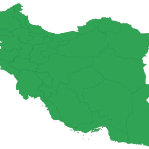 نقشه Shape File مرز استانهای کشور