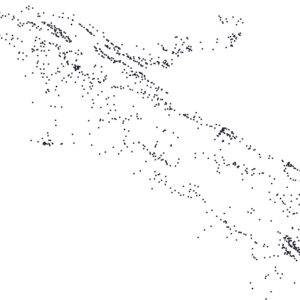 نقشه shape file آبادیهای استان ایلام